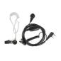 Preview: 2-poliger Überwachungs-Ohrhörer mit Spiralkabel, 1-adrig, für Kenwood-Radio
