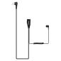 Preview: EEM006 In-Ear-Ohrhörer-Ohrhörer Spiralkabel PTT-Mikrofon 1-adrig Motorola 2-polig
