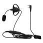Preview: EEK020 Einstellbare Boom Mic D-Ring Ohrhörer Dual PTT Kenwood 2Pin