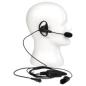 Preview: EEK020 Einstellbare Boom Mic D-Ring Ohrhörer Dual PTT Kenwood 2Pin