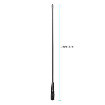 Preview: SMA-F VHF/UHF Flexible Peitschenantenne Dualband OEM Retevis