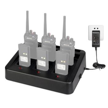 RTC48 Auswechselbarer Adapterbecher 6-Fach Multi-Unit-Ladestation