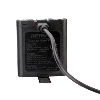 Preview: 2 Stück 1000 mAh Akku und USB-Ladekabel für RT45 RT628