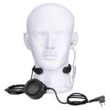 Motorola 2PIN dehnbares, gewickeltes taktisches Kehlkopfmikrofon, großes PTT 0 Bewertungen/Schreiben Sie eine Rezension