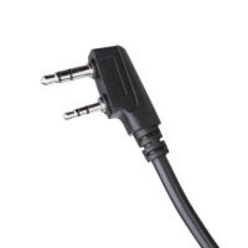 Preview: Dehnbares, gewickeltes taktisches Kehlkopfmikrofon TCI PTT für UV-5R