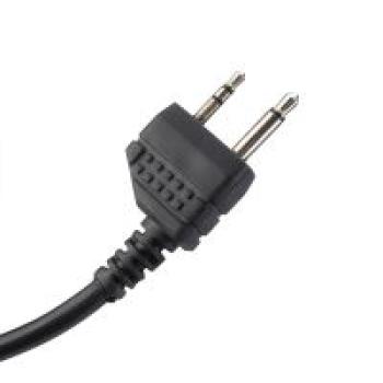 Preview: MIDLAND Dehnbares, gewickeltes taktisches Kehlkopfmikrofon PELTOR PTT