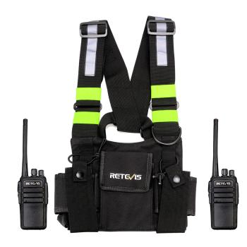 Universelle schwarze Radio-Truhe mit fluoreszierender Leiste