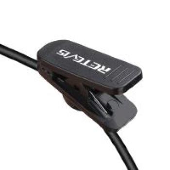 Preview: 2-poliger Überwachungs-Ohrhörer mit Spiralkabel, 1-adrig, für Kenwood-Radio