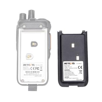 Preview: 1400 mAh 7,4 V Original wiederaufladbarer Li-Ionen-Akku für Retevis RT43 RT76 RT76P Funkgerät
