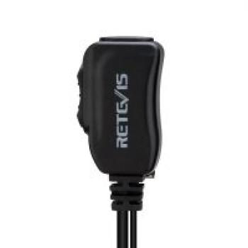 EEK012 2-poliger, verstellbarer D-förmiger Ohrhörer für Kenwood-Radio