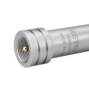 Preview: Dualband-Edelstahlantenne UHF/VHF für Autoradio