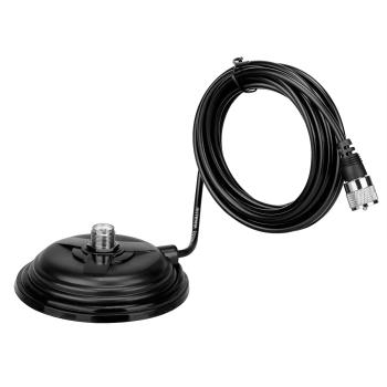 Magnetische Dachmontagebasis für mobile Autoantenne mit 4 m Koaxialkabel