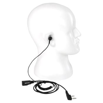 Preview: EEK022 In-Ear-Ohrhörer-Ohrhörer Spiralkabel 1-adrig PTT-Mikrofon Kenwood 2-polig