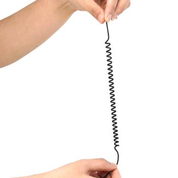 EEM006 In-Ear-Ohrhörer-Ohrhörer Spiralkabel PTT-Mikrofon 1-adrig Motorola 2-polig