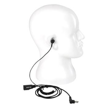 Preview: EEM006 In-Ear-Ohrhörer-Ohrhörer Spiralkabel PTT-Mikrofon 1-adrig Motorola 2-polig