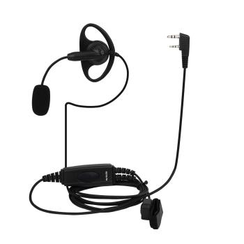 EEM004 Einstellbare Boom Mic D-Ring Ohrhörer Dual PTT Motorola 2Pin