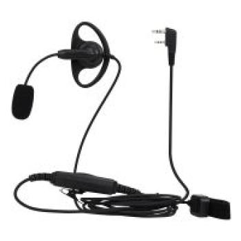 EEK020 Einstellbare Boom Mic D-Ring Ohrhörer Dual PTT Kenwood 2Pin