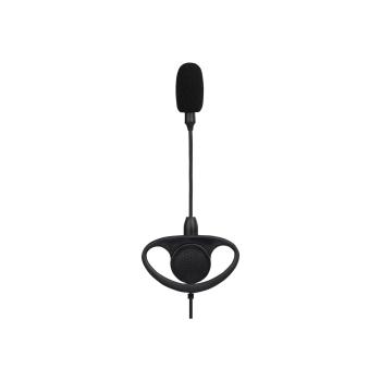 EEM004 Einstellbare Boom Mic D-Ring Ohrhörer Dual PTT Motorola 2Pin