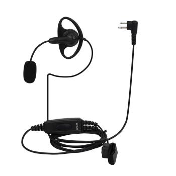 EEM004 Einstellbare Boom Mic D-Ring Ohrhörer Dual PTT Motorola 2Pin