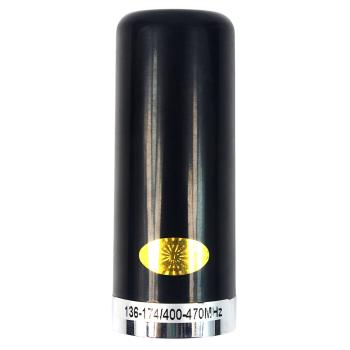 Schwarze Dualband-Autoradio-Stummelantenne VHF/UHF PL259-M