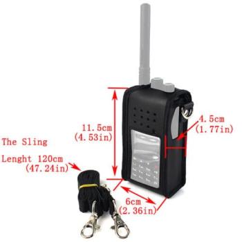 Preview: Tragetaschenhalter Holster für Retevis RT3 RT3S MD-380