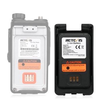 Preview: 1200 mAh Original wiederaufladbarer Lithium-Ionen-Akku für Retevis RT87