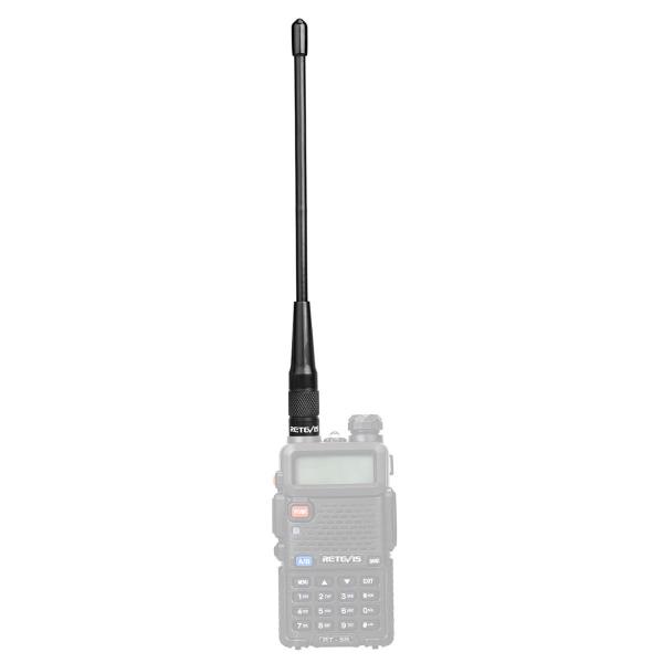 Hochleistungs-SMA-F-Peitschenantenne Dualband UHF/VHF für Baofeng