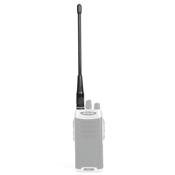 Hochleistungs-SMA-F-Peitschenantenne Dualband UHF/VHF für Baofeng