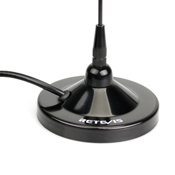 SL16/PL259 Männliche Mobilfunkantenne mit Dualband-Magnetfuß