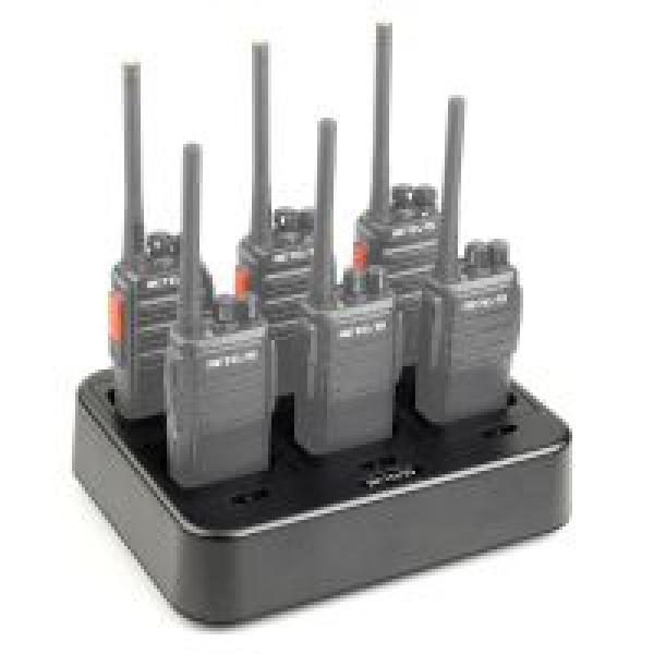 RTC21 Sechs-Bank-Mehrfach-Akkuladegerät für RT21 RT24