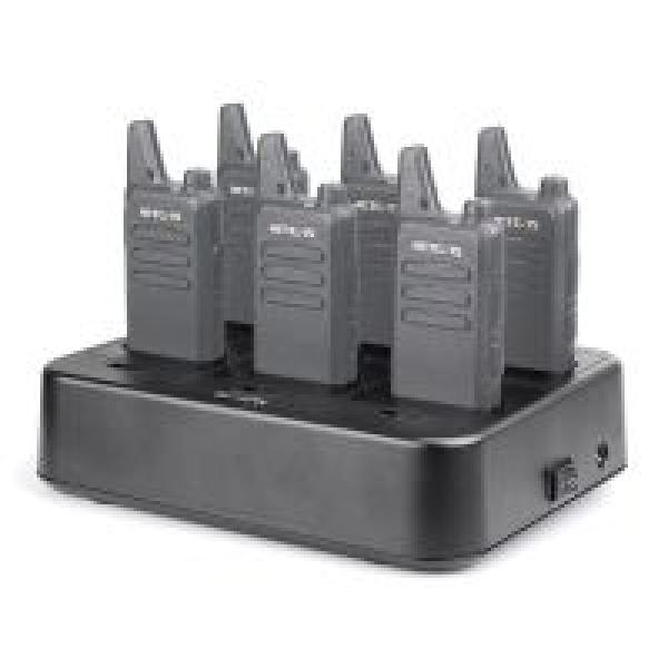 RTC22 6-Bank-Multi-Ladegerät für Retevis RT22 RT622 RB19 RB619