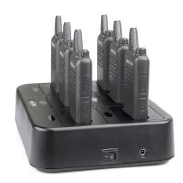 RTC22 6-Bank-Multi-Ladegerät für Retevis RT22 RT622 RB19 RB619
