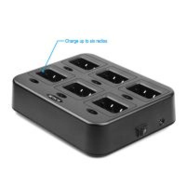 RTC27 6-Bank-Multi-Unit-Ladegerät für Retevis RT27 RT27V