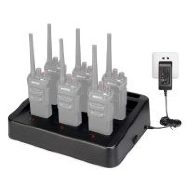 RTC48 Auswechselbarer Adapterbecher 6-Fach Multi-Unit-Ladestation