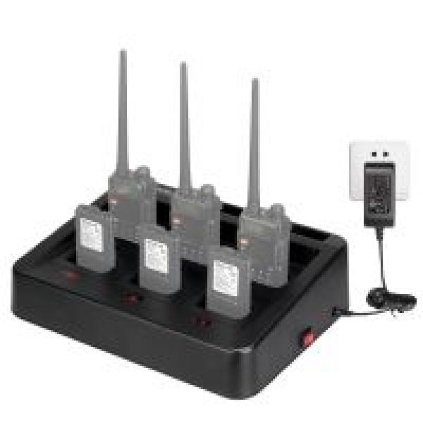 RTC5R 6-Bank Abnehmbare Adapter Cup Gang Ladestation