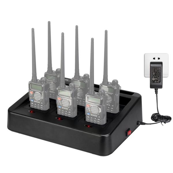 RTC5R 6-Bank abnehmbare Adapter-Cup-Gang-Ladestation