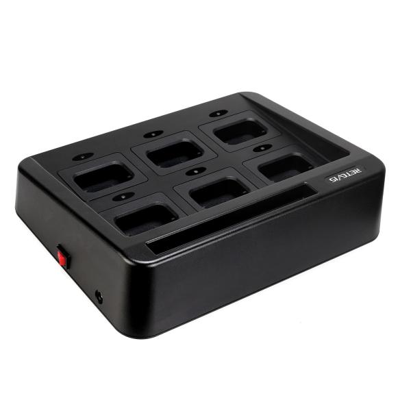 RTC5R 6-Bank abnehmbare Adapter-Cup-Gang-Ladestation