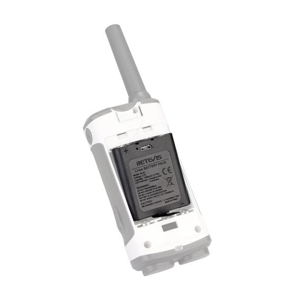 2 Stück 1000 mAh Akku und USB-Ladekabel für RT45 RT628