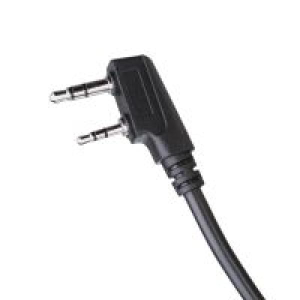 Dehnbares, gewickeltes taktisches Kehlkopfmikrofon TCI PTT für UV-5R