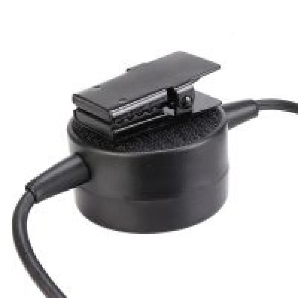 Motorola TCI PTT, 2-poliges, dehnbares, gewickeltes taktisches Kehlkopfmikrofon