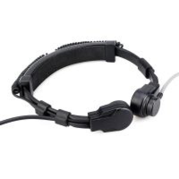 Dehnbares, gewickeltes taktisches Kehlkopfmikrofon TCI PTT für ICOM-Radio