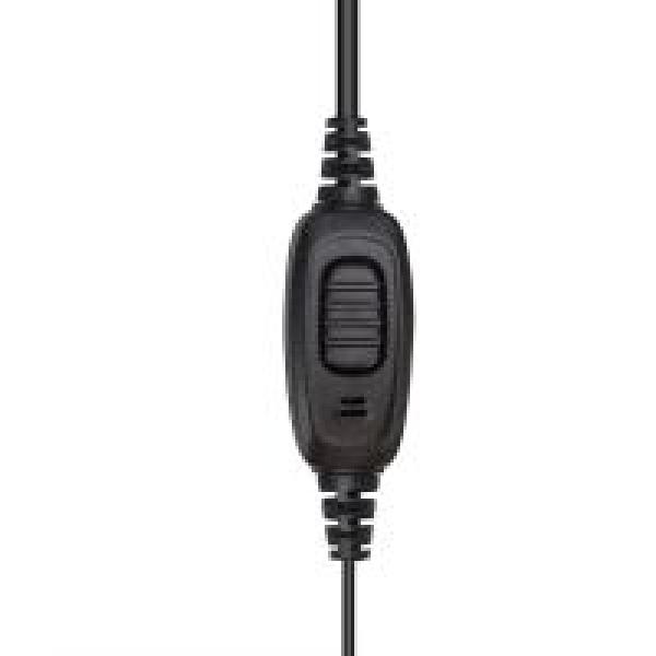 2-poliger Überwachungs-Ohrhörer mit Spiralkabel, 1-adrig, für Kenwood-Radio