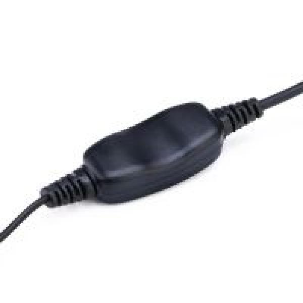 2-poliger Überwachungs-Ohrhörer mit Spiralkabel, 1-adrig, für Kenwood-Radio