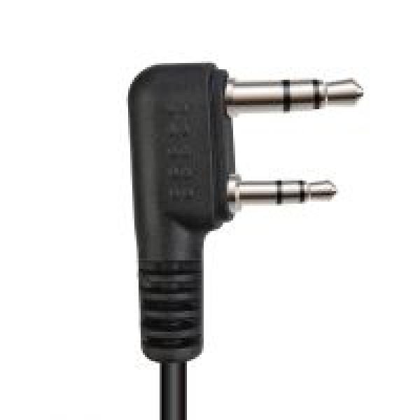 Lautstärkeregler Gewickelter Ohrhörer Inline-PTT-Mikrofon G-Shell