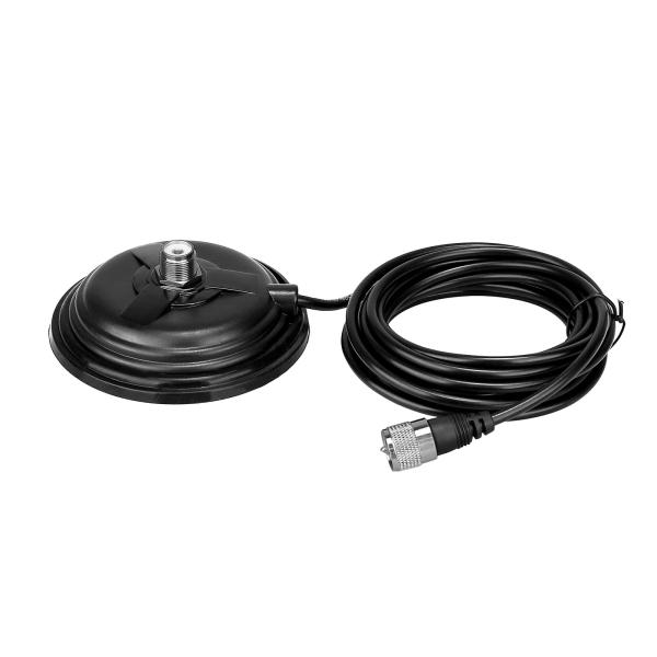 Magnetische Dachmontagebasis für mobile Autoantenne mit 4 m Koaxialkabel