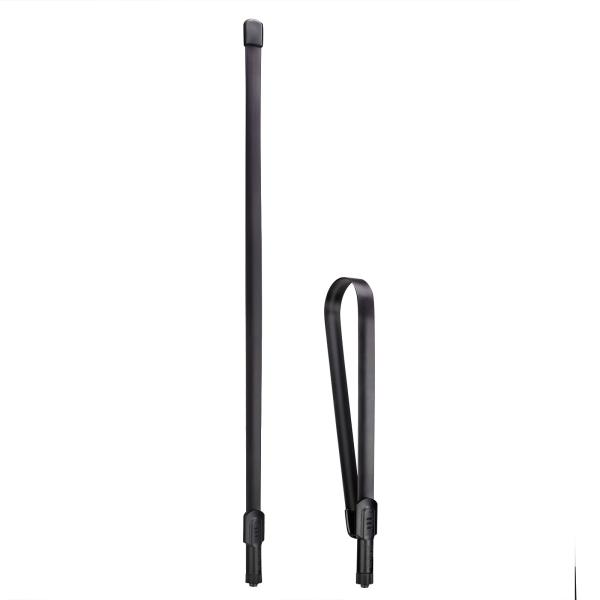 HA05 Schwarze rollbare Antenne mit hoher Verstärkung, Dualband SMA-F