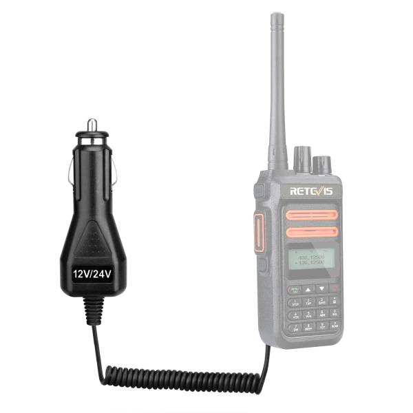 Batterie-Eliminator 12/24 V für Retevis RT43/RT76/RT76P