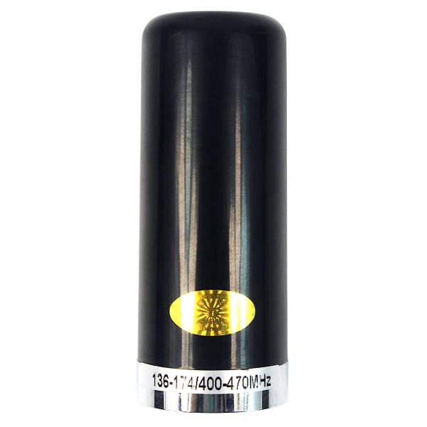 Schwarze Dualband-Autoradio-Stummelantenne VHF/UHF PL259-M