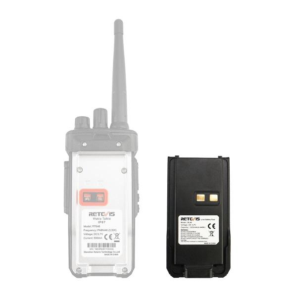 Original wiederaufladbarer Li-Ionen-Akku für Retevis RT48 RT648